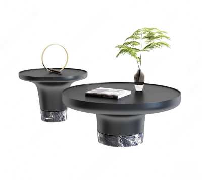 现代茶几3D模型下载